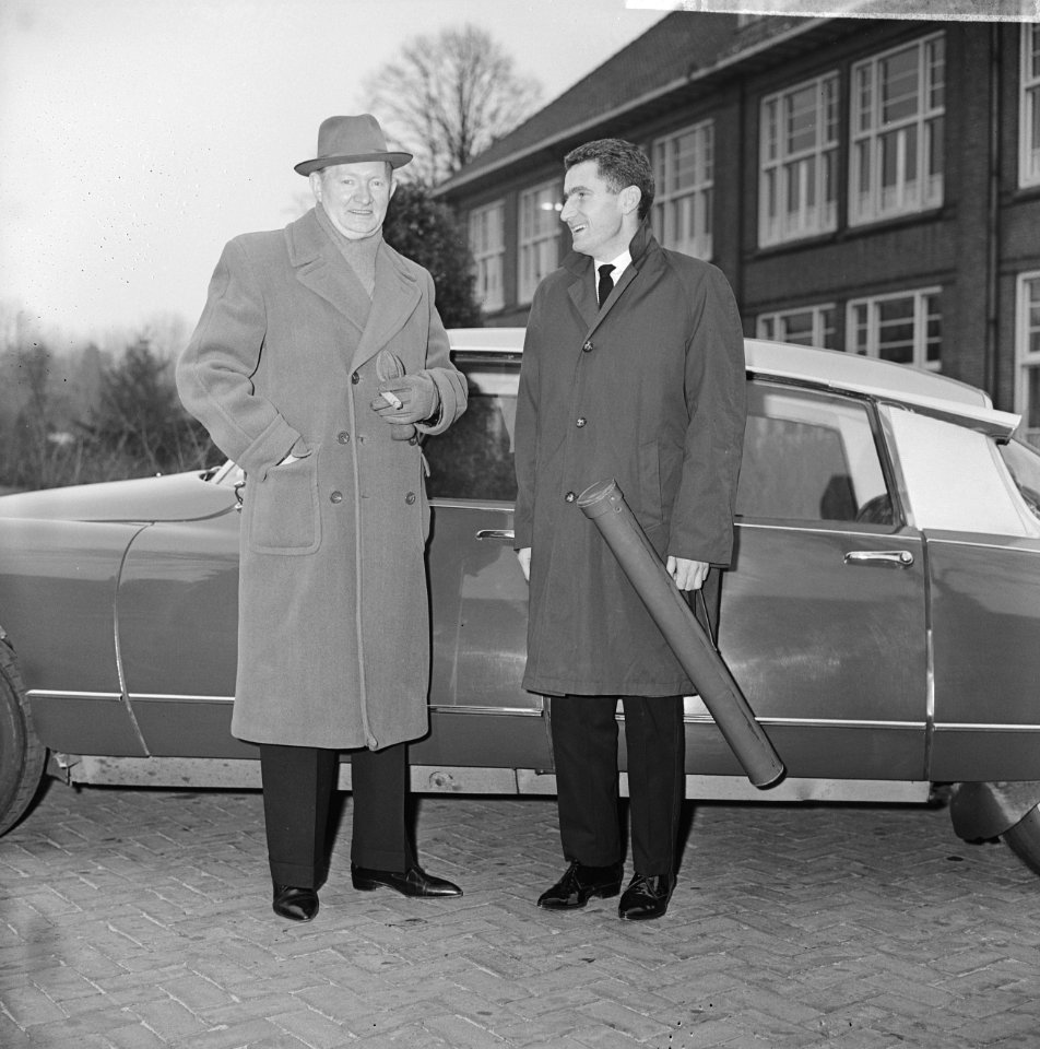 Kampioenschap Biljarten in Eersel 712. Piet van der Pol en Tiny Wijnen, Bestanddeelnr 915-8418