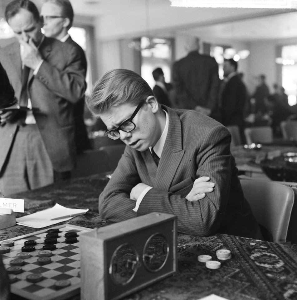 Kampioenschap dammen te Apeldoorn, Rudi Palmer (jeugdkampioen), Bestanddeelnr 917-6833