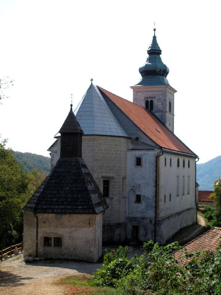 Kapela svetega Fabijana in Boštjana in cerkev Marijinega imena, Zagaj 1