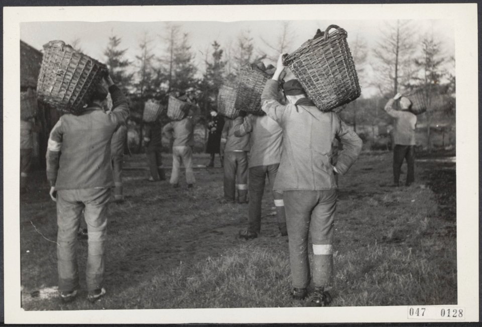 Kampen, gevangenen, arbeid, Bestanddeelnr 047-0128