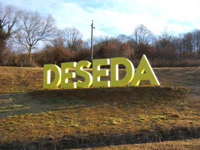 Kaposvár, Deseda-felirat