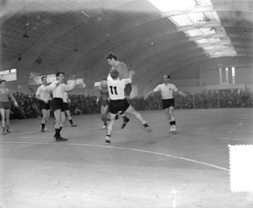 Kampioen van Nederland zaalhandbal in Rai Hellas tegen Aalsmeer, Bestanddeelnr 906-3387