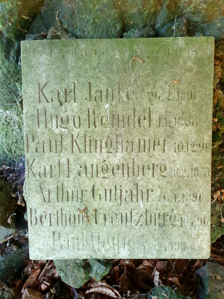 Kapp-Putsch memorial at Hauptfriedhof Waltershausen 3