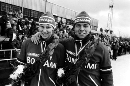 Kampioenen Alie Boorsma en Sies Uilkema, Bestanddeelnr 932-4919