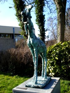 Kapelle (Zeeland,NL) statue 'Dikkertje Dap' after AMG Schmidt