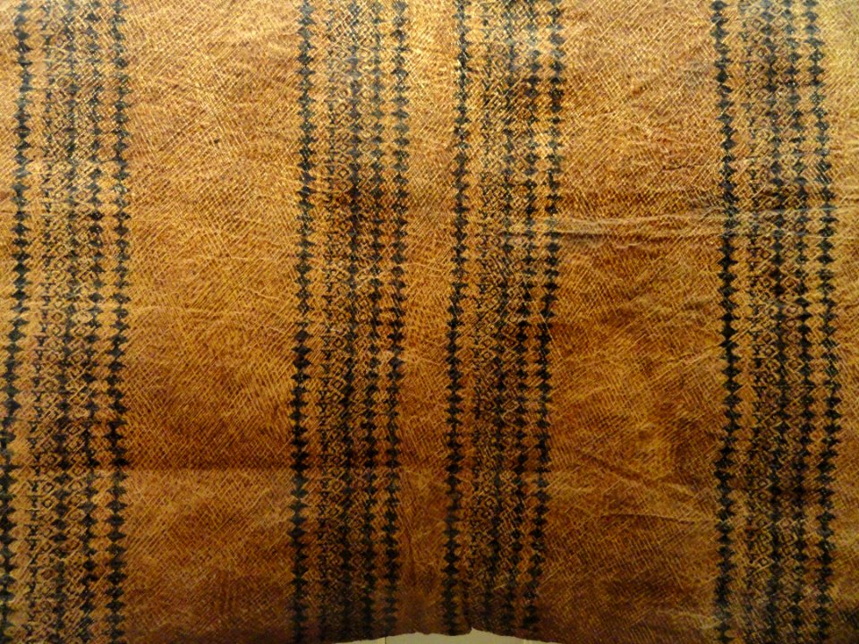 Kapa or Tapa cloth, Hawaii, collected before 1890 - Pacific collection - Peabody Museum, Harvard University - DSC05747