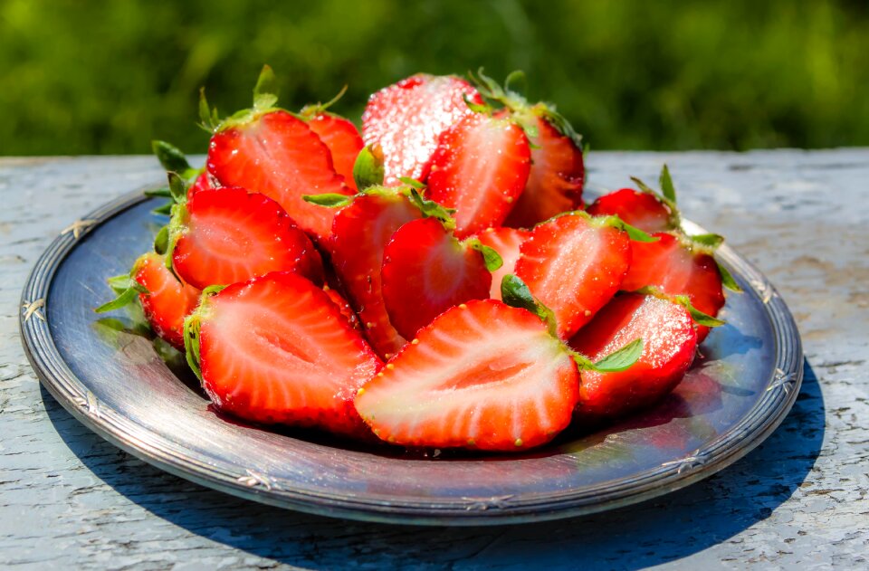 Outdoors red delicious