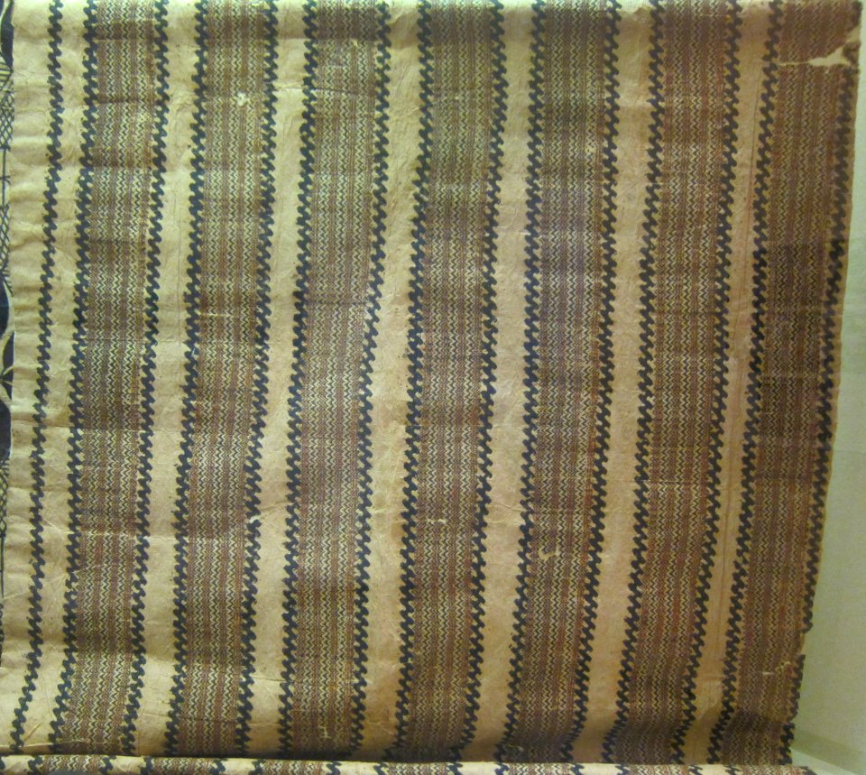 Kapa (bark cloth) from Hawaii, late 18th-early 19th century, Honolulu Academy of Arts