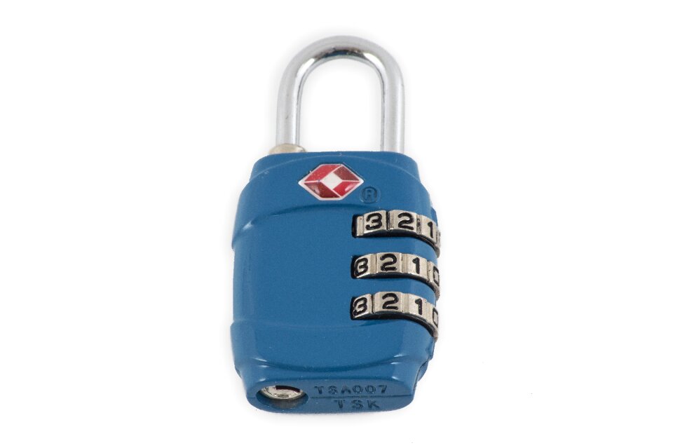 Lock combination lock travel
