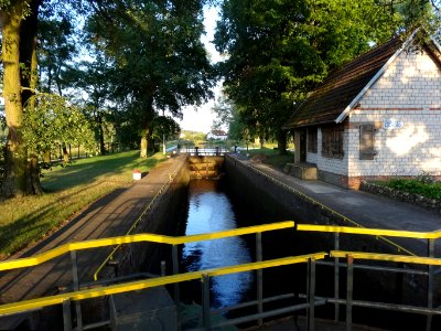 Kanal Notecki sluza Lochowo 9 07-2014