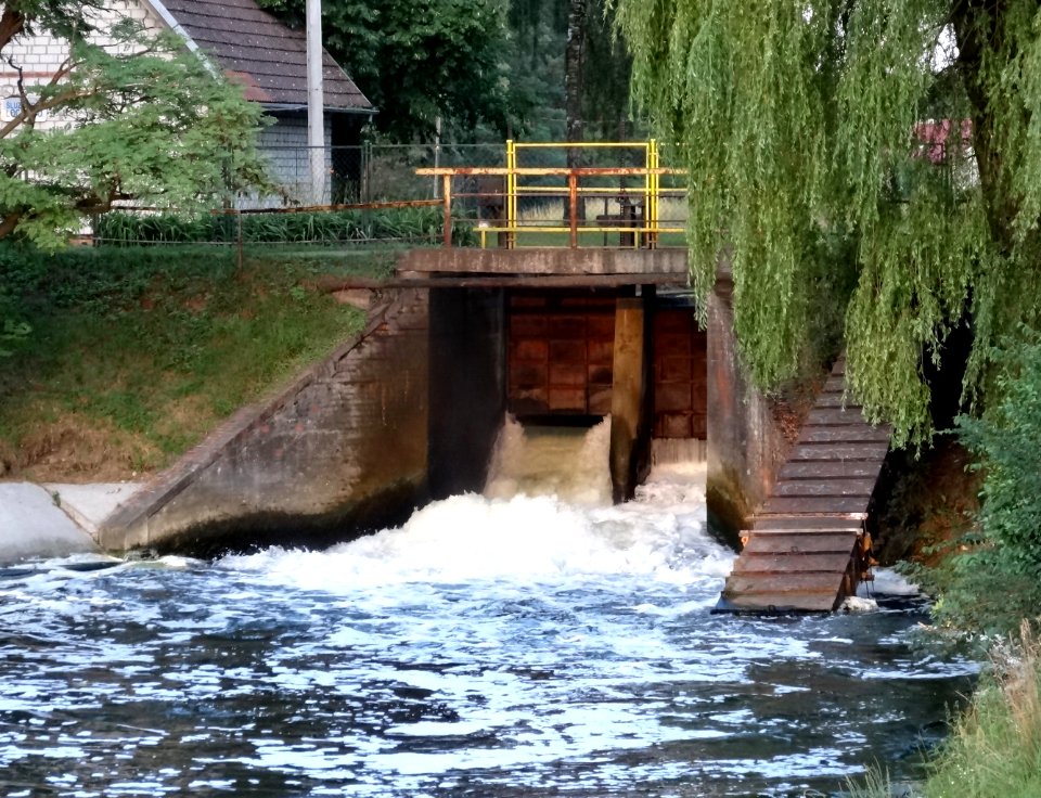 Kanal Notecki sluza Lochowo 15 07-2014