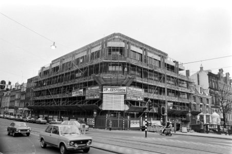 Kantoorruimte te huur in Amsterdam een kantoorcomplex in aanbouw hoek Keizersgr, Bestanddeelnr 928-3642