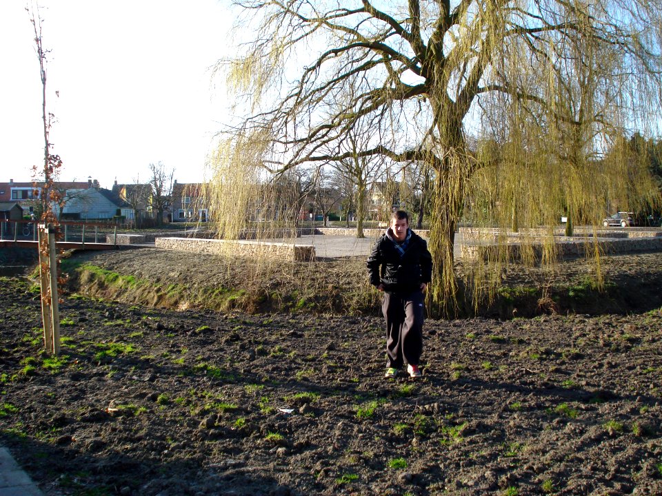 Kapelle, small park on site of former castle