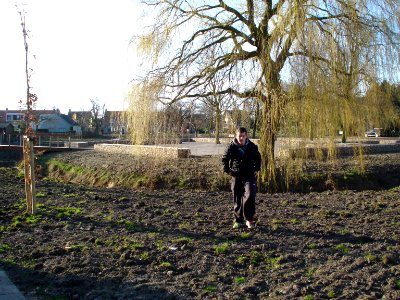 Kapelle, small park on site of former castle