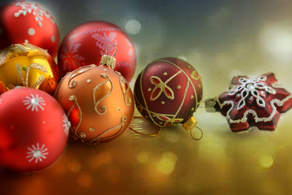 Christmas balls star ball