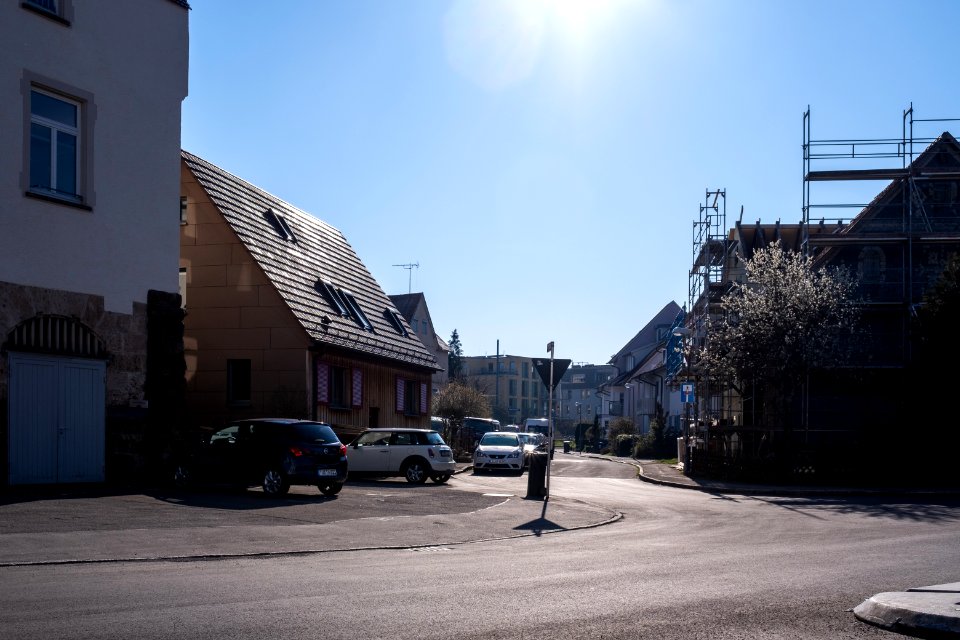 Kanalstraße in Tübingen