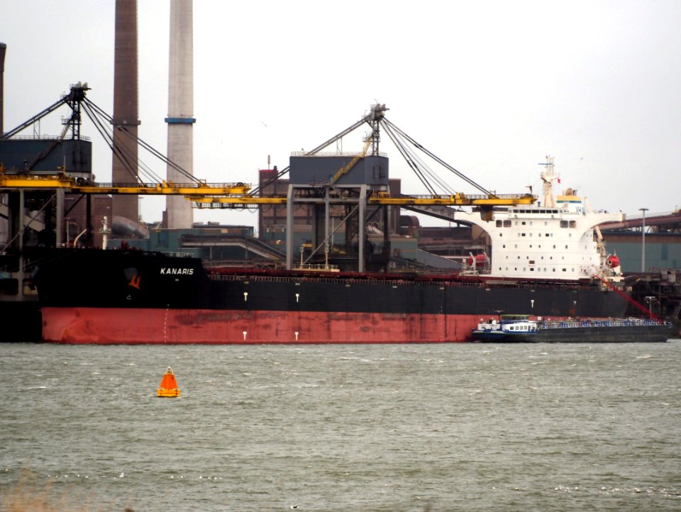 Kanaris IMO 9469857at IJmuiden hoogovens