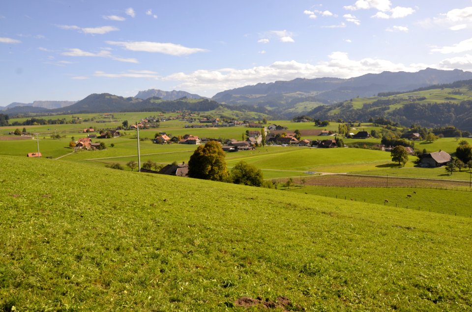 Kanton Bern - Unterlangenegg von Westen