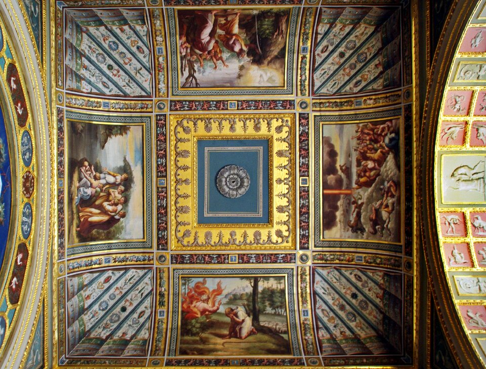 Museum ceiling fresco