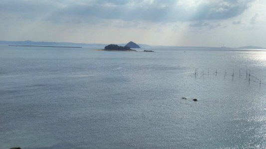 Kanju and Manju islands from Toyokoto shrine in Chofu