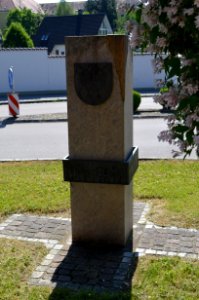 Kallmünz, Denkmal 1000 Jahresfeier, Rückseite