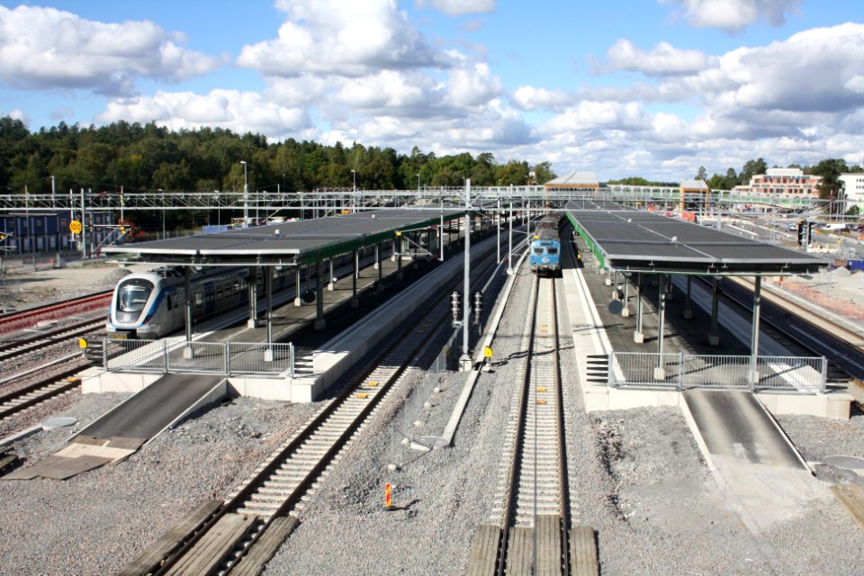 Kallhäll station - september 2016 bild 14