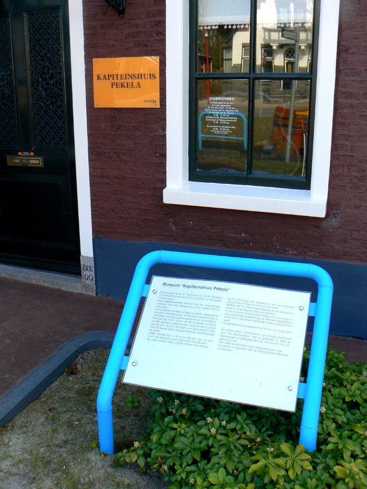 Kapiteinshuis Pekela entree