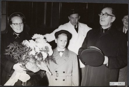 Kapitein Ragnar Ahlberg, commandant van het Leger des Heils in Finland, en thans, Bestanddeelnr 050-0025