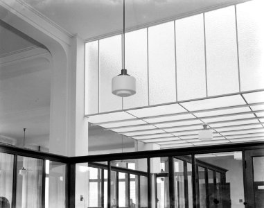 Kantoor. Glasplafond, Bestanddeelnr 189-0022