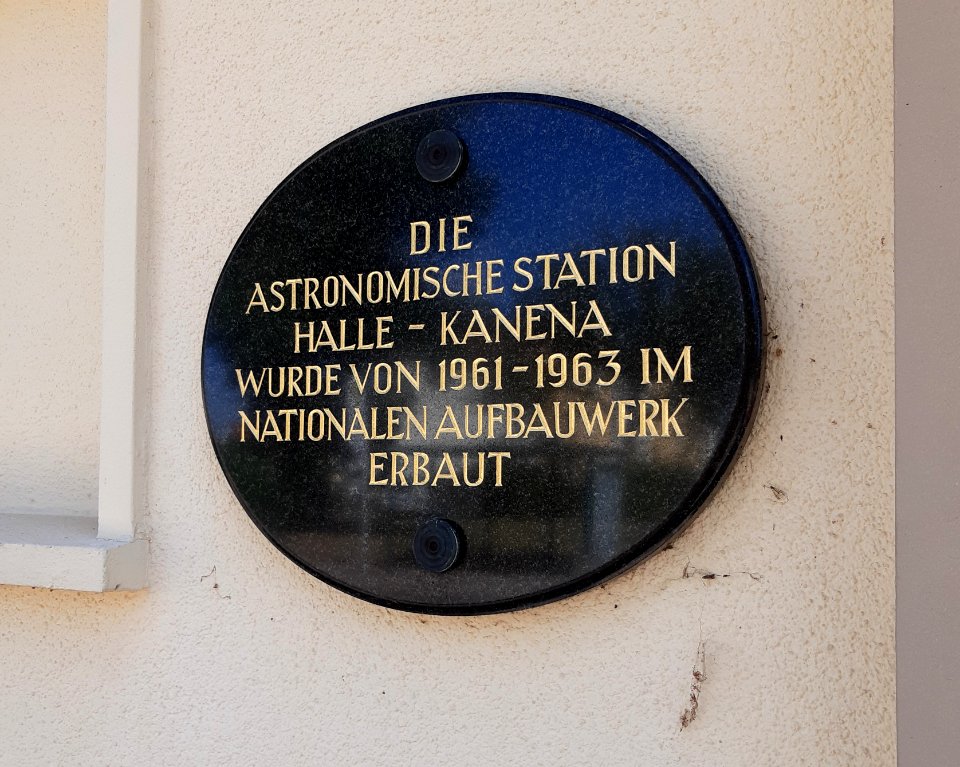 Kanena Planetarium Tafel