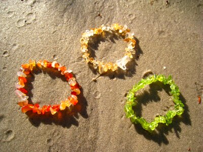 Sliver bracelets gems karneol