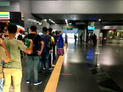 Kajang Line Semantan Station Covid-19 2 photo