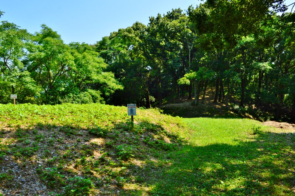 Kaiten-yama Kofun, zenkei