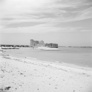Kalaat al Bahr, fort aan de kust bij Saida, Bestanddeelnr 255-6281