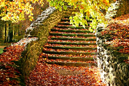 Stair step castle park ludwigslust-parchim