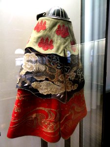 Kaji kabuto and kaji (hikeshi) shikoro - George Walter Vincent Smith Art Museum - DSC03612