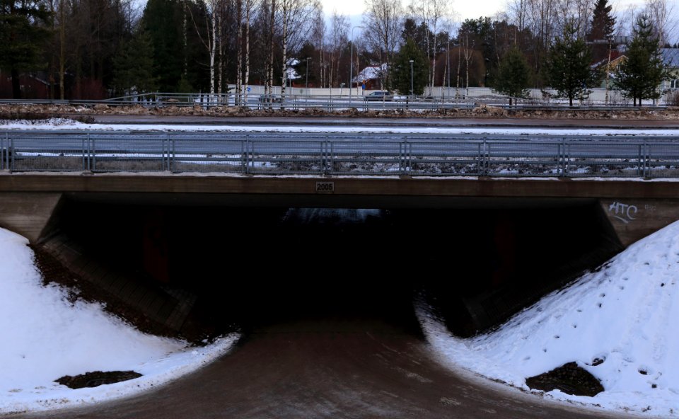 Kajaanintie Underpass Oulu 20171203