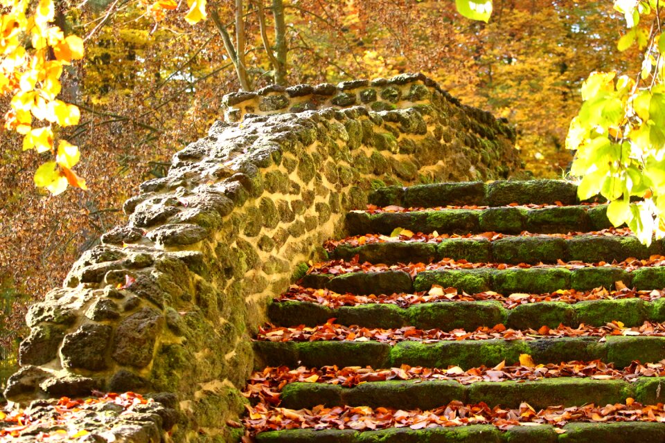 Stair step castle park ludwigslust-parchim