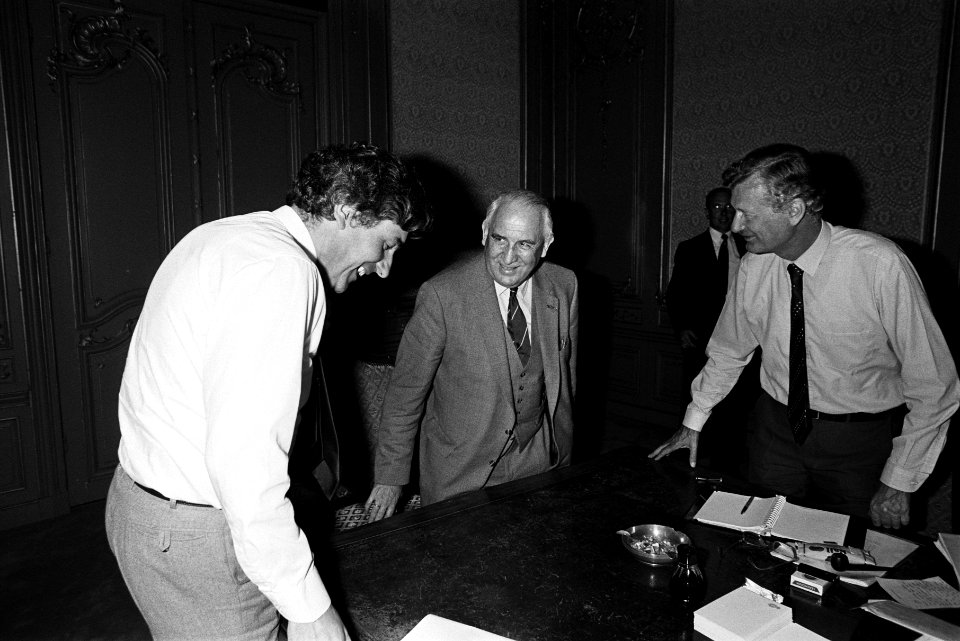 Kabinetsformatie, de informateurs De Koning en Lubbers ontvingen vanmiddag fract, Bestanddeelnr 931-5233