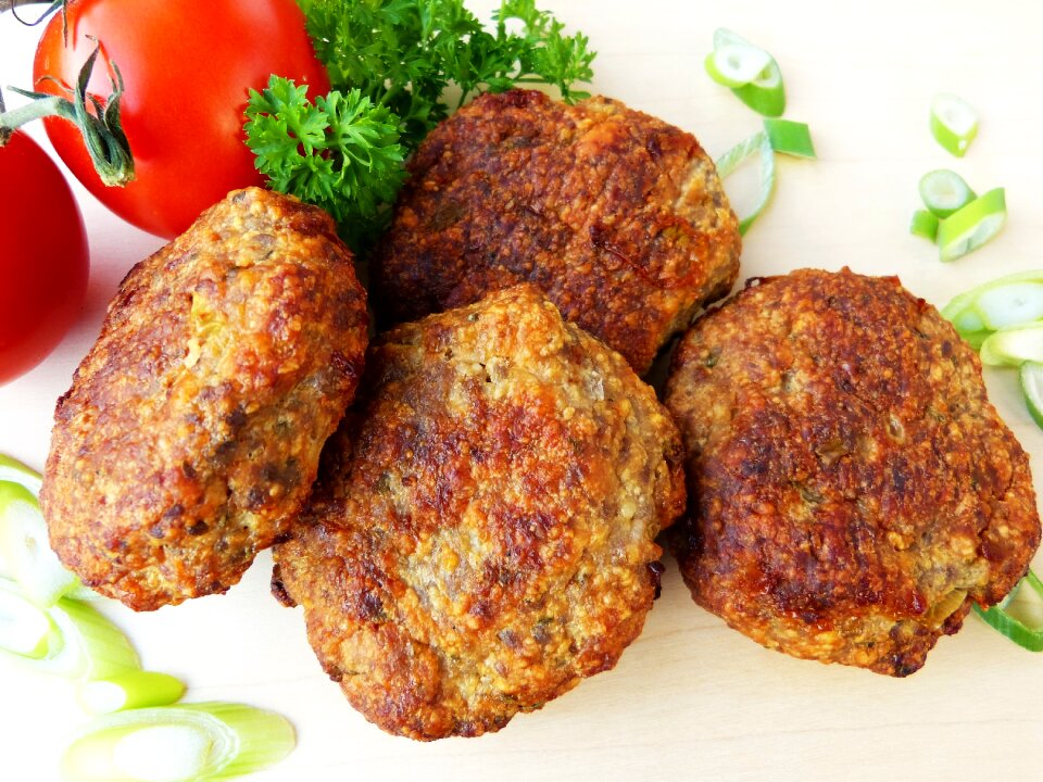 Hamburger meat beef