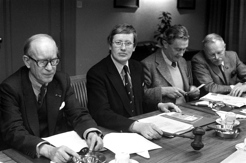 Kabinetsformatie fractievergaderingen CDA en VVD Wiegel Rietkerk en overzicht , Bestanddeelnr 929-4607