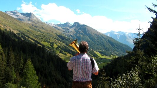 Landscape brass band osttirol-austria
