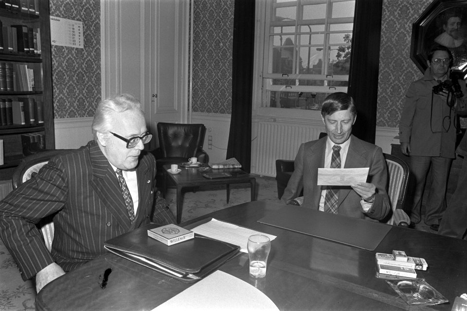 Kabinetsformatie Verdam en Vrolijk (om Vrolijk leest krant), Bestanddeelnr 929-4019
