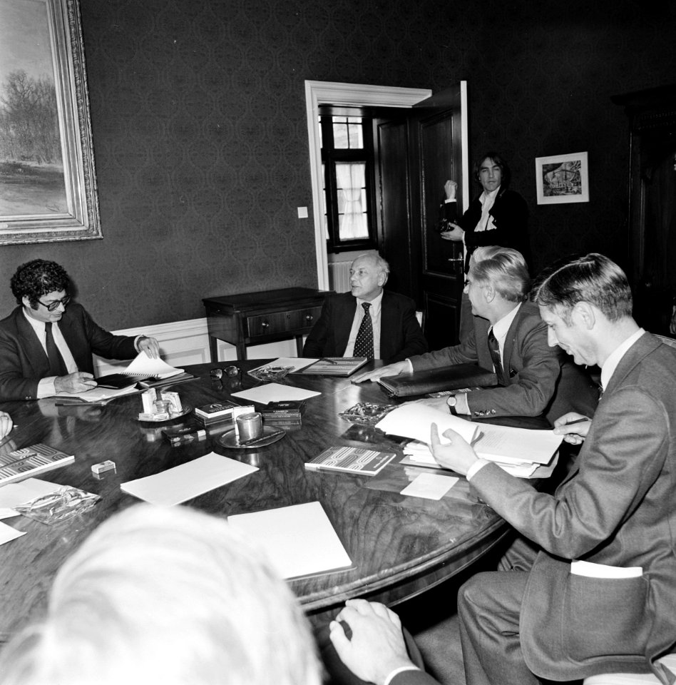 Kabinetsformatie vlnr Den Uyl , Veringa en Van Agt, Bestanddeelnr 929-3502