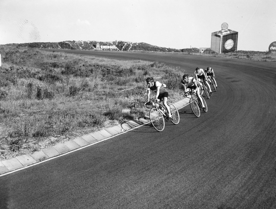 Kampioenschap van Nederlandse wielrenners van Zandvoort S. Verhoef , Rotterdam, Bestanddeelnr 907-2285