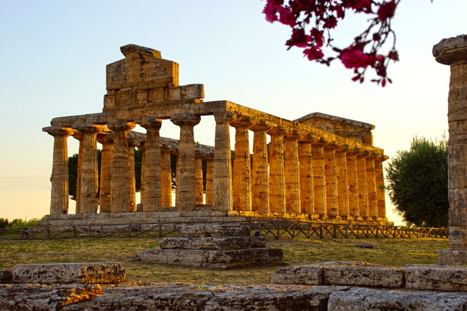 Greek temple ancient ruins ruins