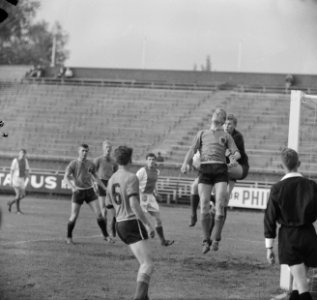 Kampioenschap van Nederland junioren Ajax tegen Volendam 4-1, spelmoment voor Vo, Bestanddeelnr 916-5032