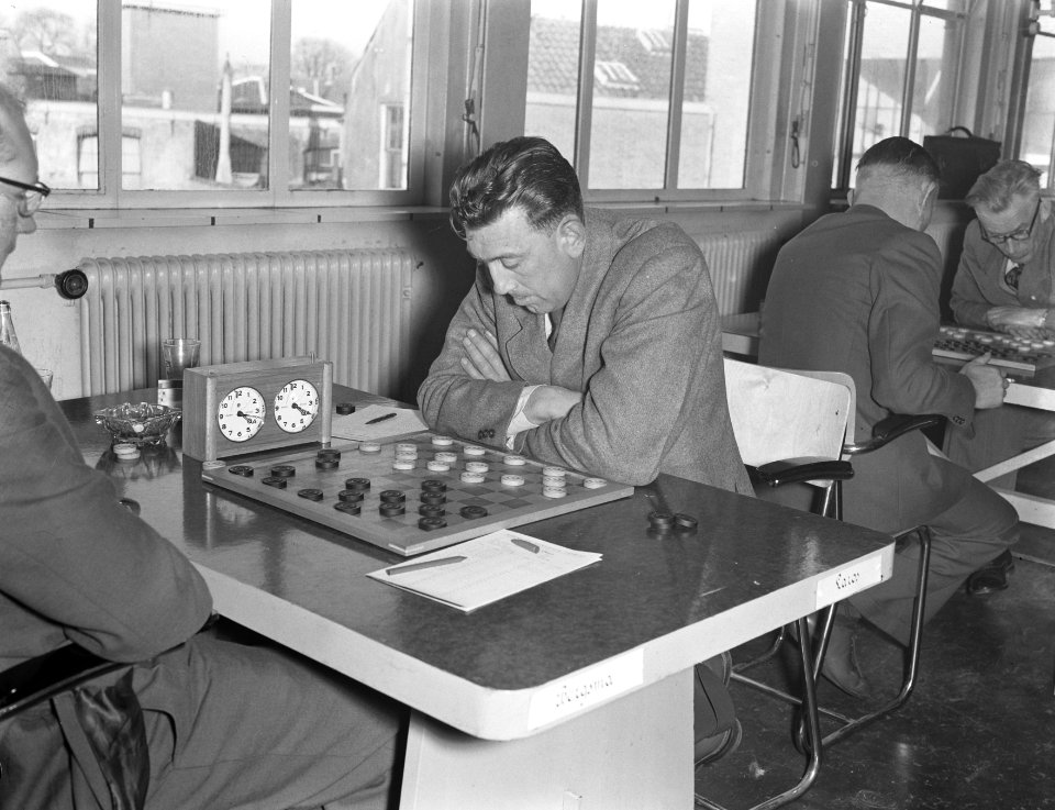 Kampioenschappen dammen Bergsma en Laros, Bestanddeelnr 907-0098
