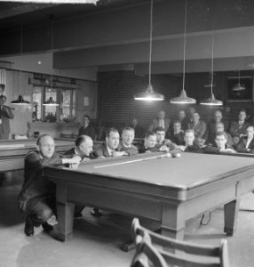 Kampioenschappen ere-klasse Groot Biljart Libre te Nijmegen Vultink Beekman, Ja, Bestanddeelnr 912-3157