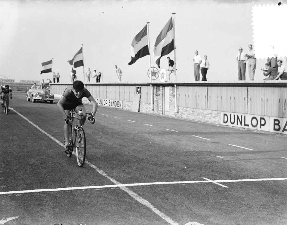 Kampioenschappen Wielrennen Amateurs Zandvoort. Cees Aanraad, Bestanddeelnr 905-2040